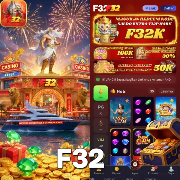F32 2026 Slot Gacor RTP Tinggi