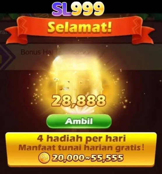 SL999 Bonus Member Baru 100%